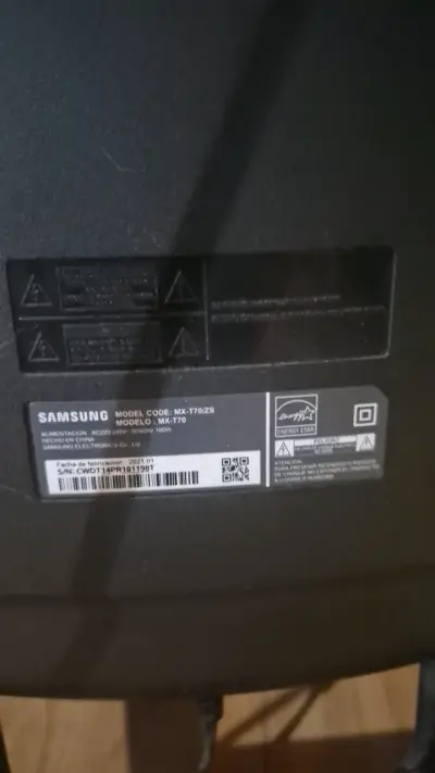 Parlante Samsung MX-T70 con Bass Boost - miniatura 3