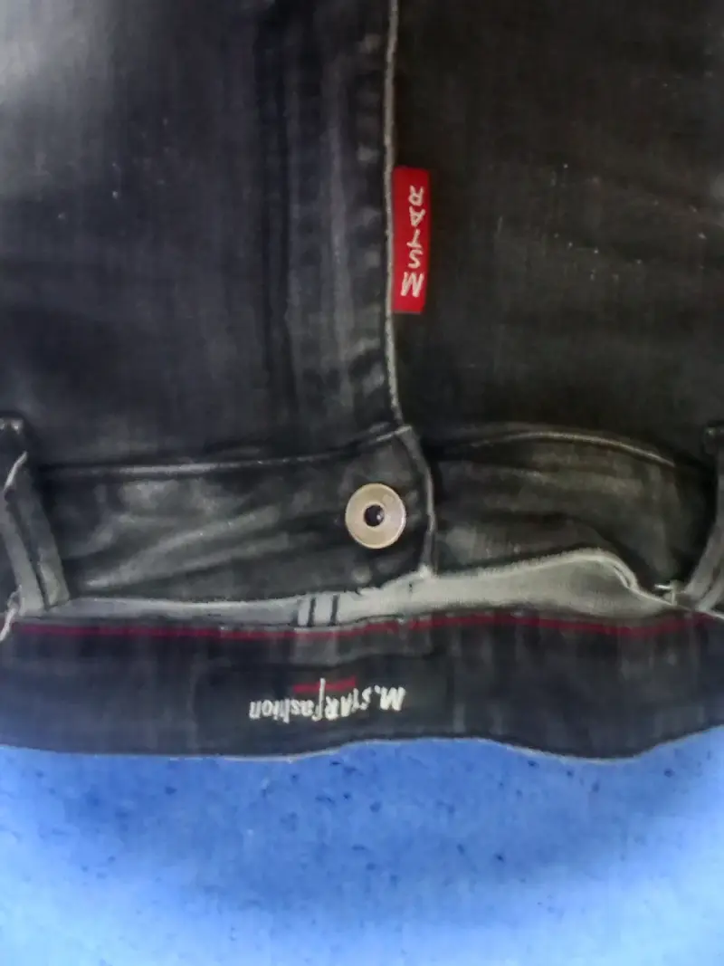 Jeans oscuros desgastados M.Star para hombre - 4
