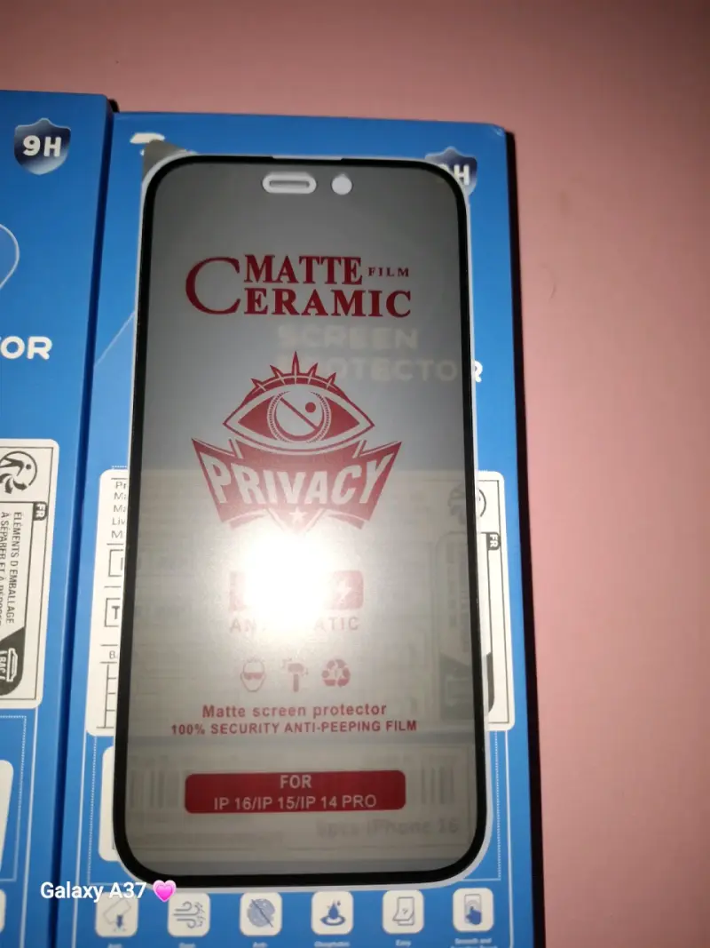 Protector de Pantalla Mate Cerámico para iPhones - 3