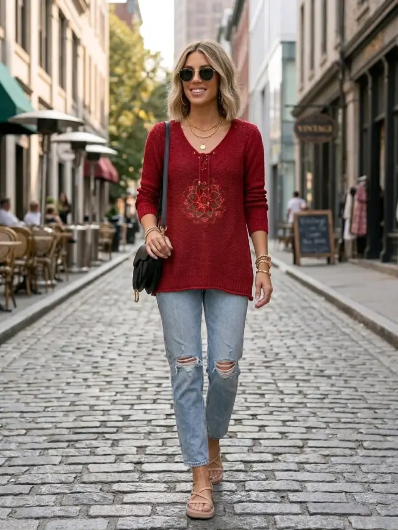 Sweater de mujer en colores vibrantes - 2
