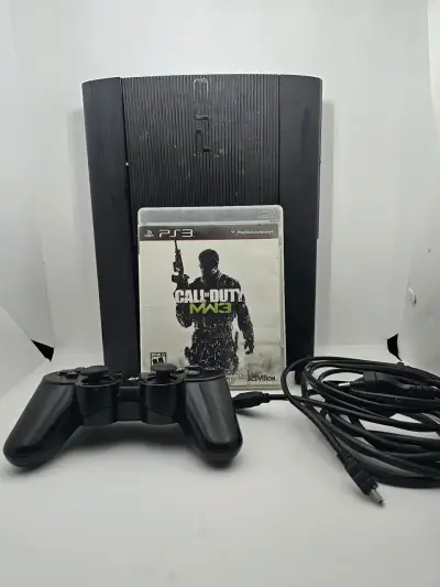 Sony PlayStation 3 Super Slim 250GB + HEN + Juego - miniatura 2