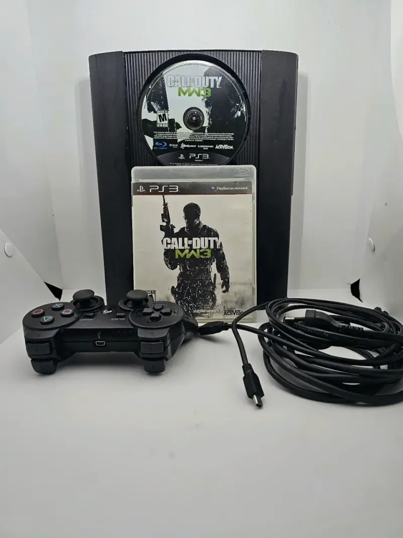 Sony PlayStation 3 Super Slim 250GB + HEN + Juego - 3