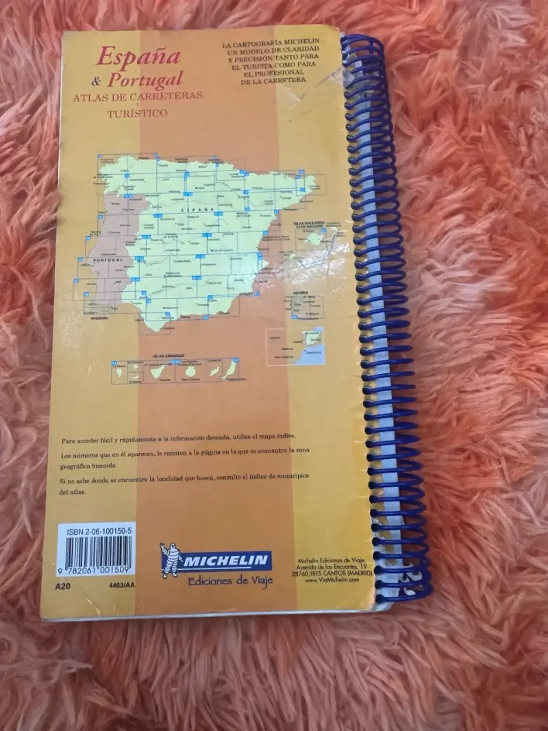 Atlas de Carreteras Michelin España y Portugal 2002 - 2