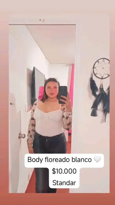 Body floreado en varios colores - miniatura 1