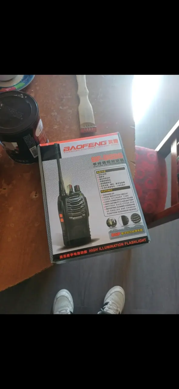 Radios Baofeng portátiles con alta iluminación - 3