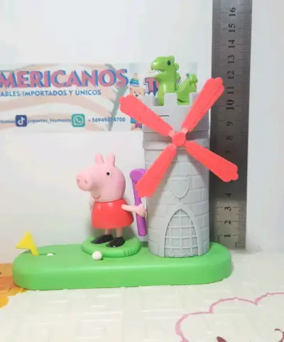 Peppa Pig con Castillo y Dinosaurio - miniatura 2