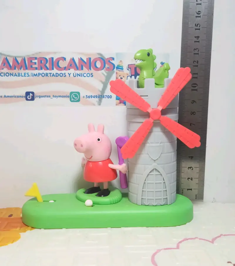 Peppa Pig con Castillo y Dinosaurio - 4
