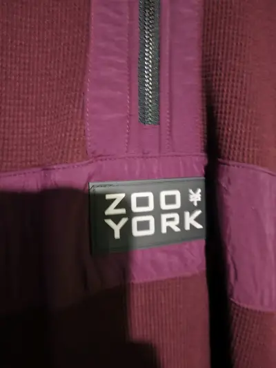 Polerón Zoo York burdeos con cierre - miniatura 4
