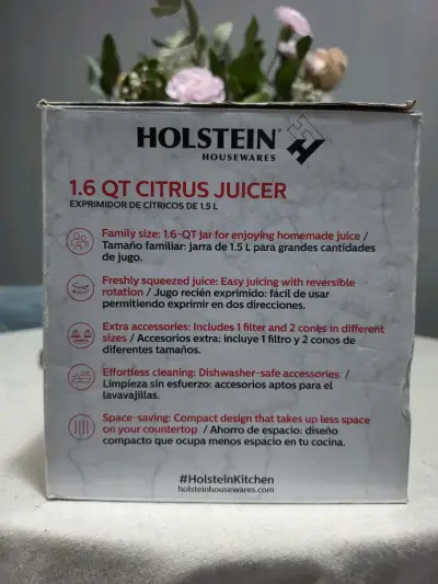 Exprimidor de cítricos Holstein 1.5L - miniatura 2