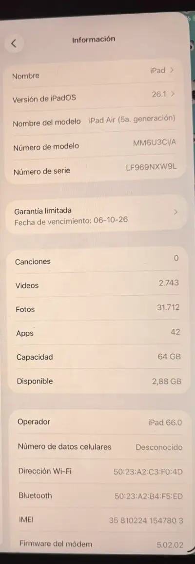 iPad Air 5ta Generación 64GB con Teclado - miniatura 2