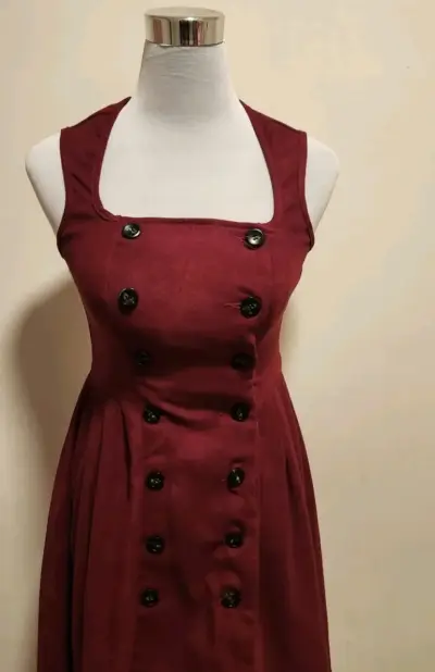Vestido rojo Shein XS - miniatura 3