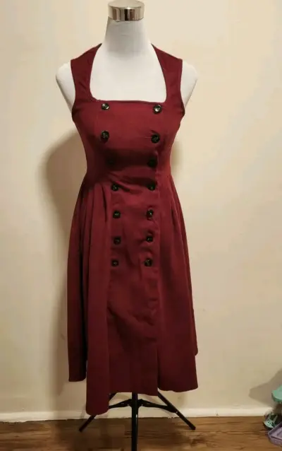 Vestido rojo Shein XS - miniatura 4