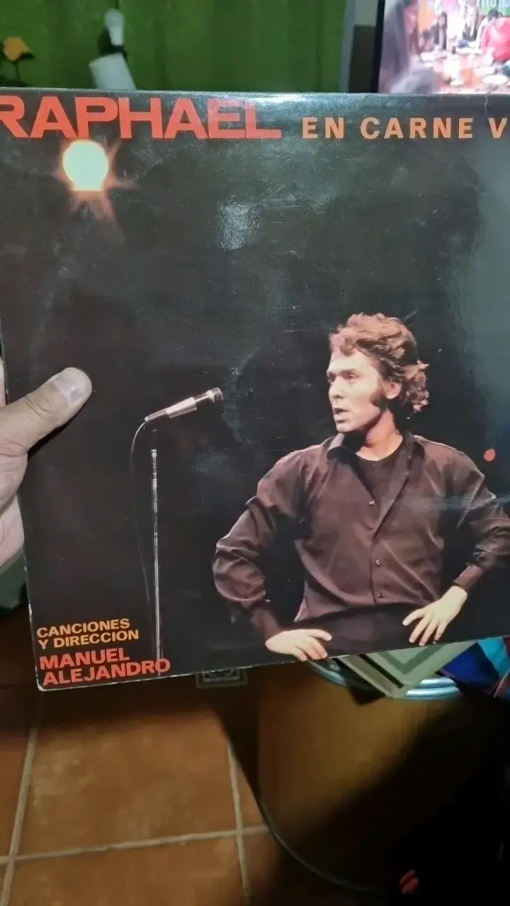 Vinilo Raphael En Carne Viva Hispavox - 1