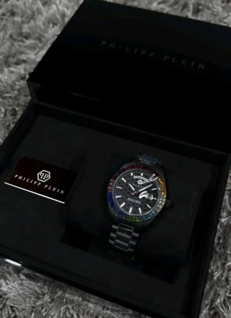 Reloj Philipp Plein con bisel multicolor - 2