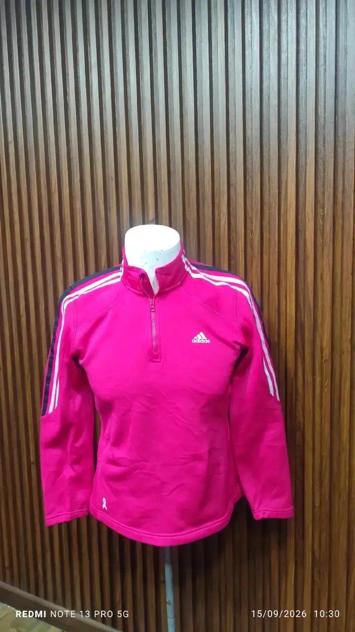 Polerón Deportivo Mujer Adidas Rosado