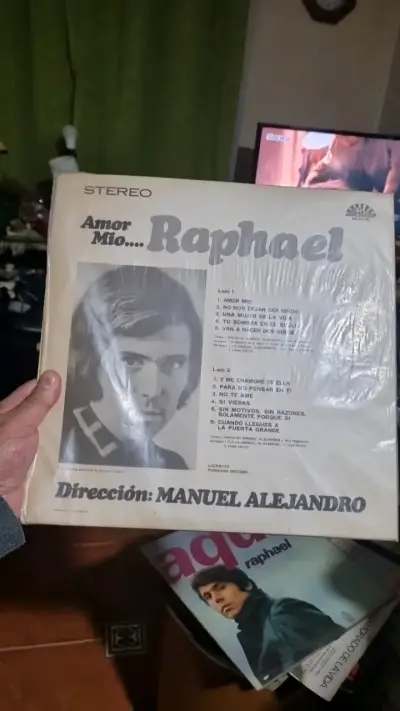 Vinilo Amor Mío de Raphael en buen estado - miniatura 2