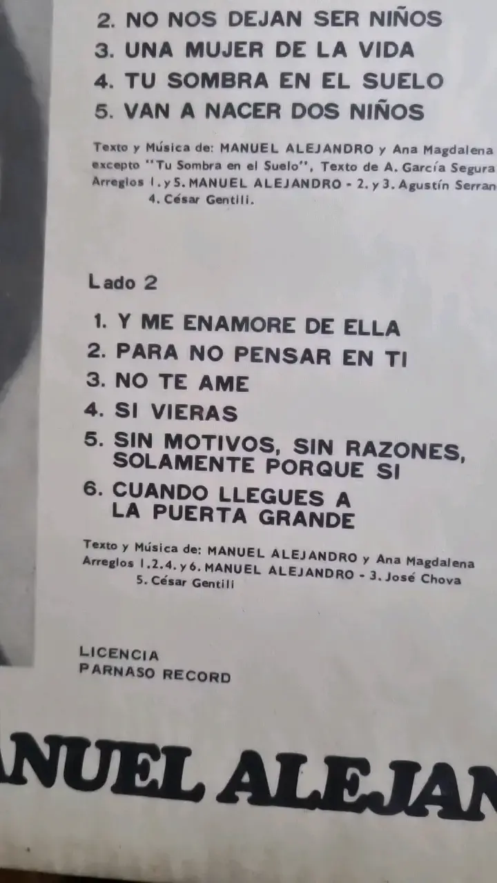 Vinilo Amor Mío de Raphael en buen estado - 4