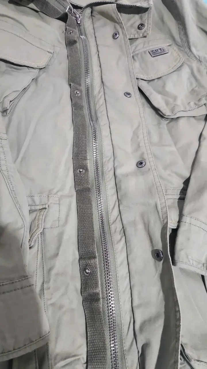 Chaqueta verde militar Soviet para hombre - 4