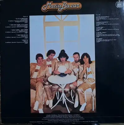 Vinilo Matia Bazar En Español Sencillez - miniatura 2