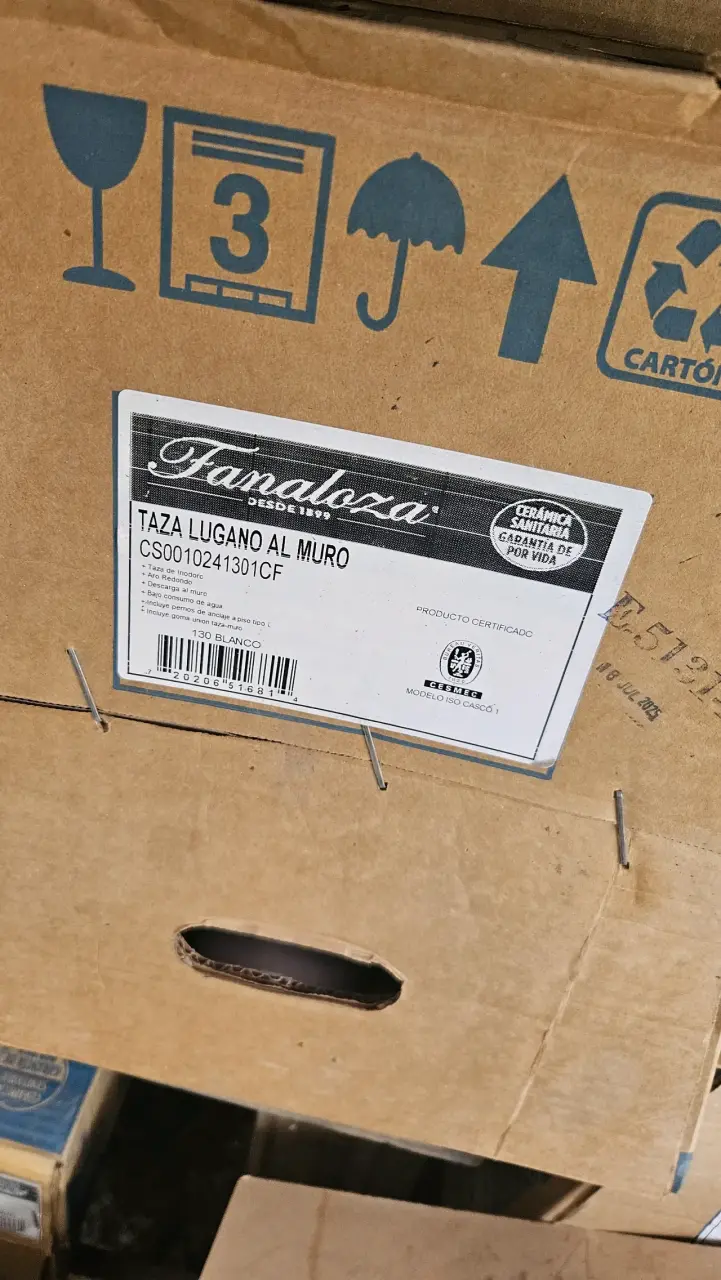 Sanitarios Taza y Lavamanos pedestales LOTE - 3