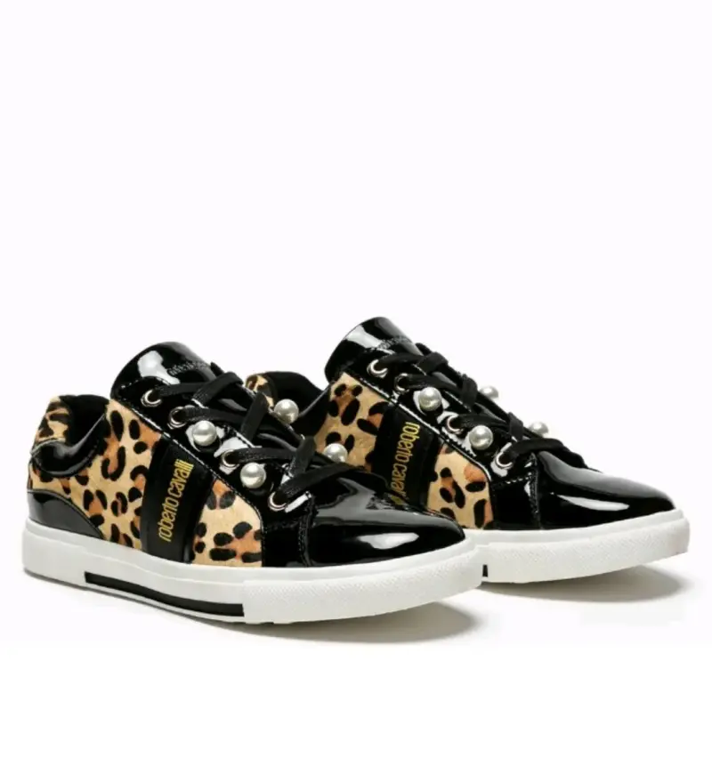 Zapatillas deportivas animal print Roberto Cavalli - 3