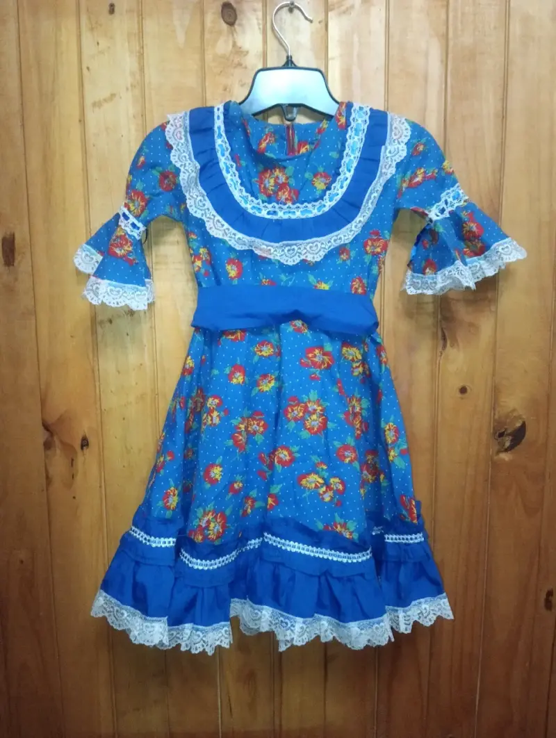 Vestido de cueca infantil - 2