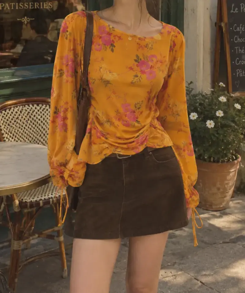 Blusa floral - 1