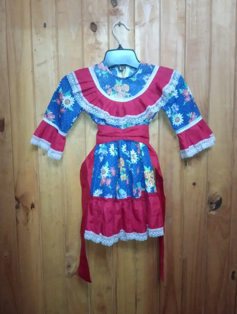 Vestido infantil de cueca - 2