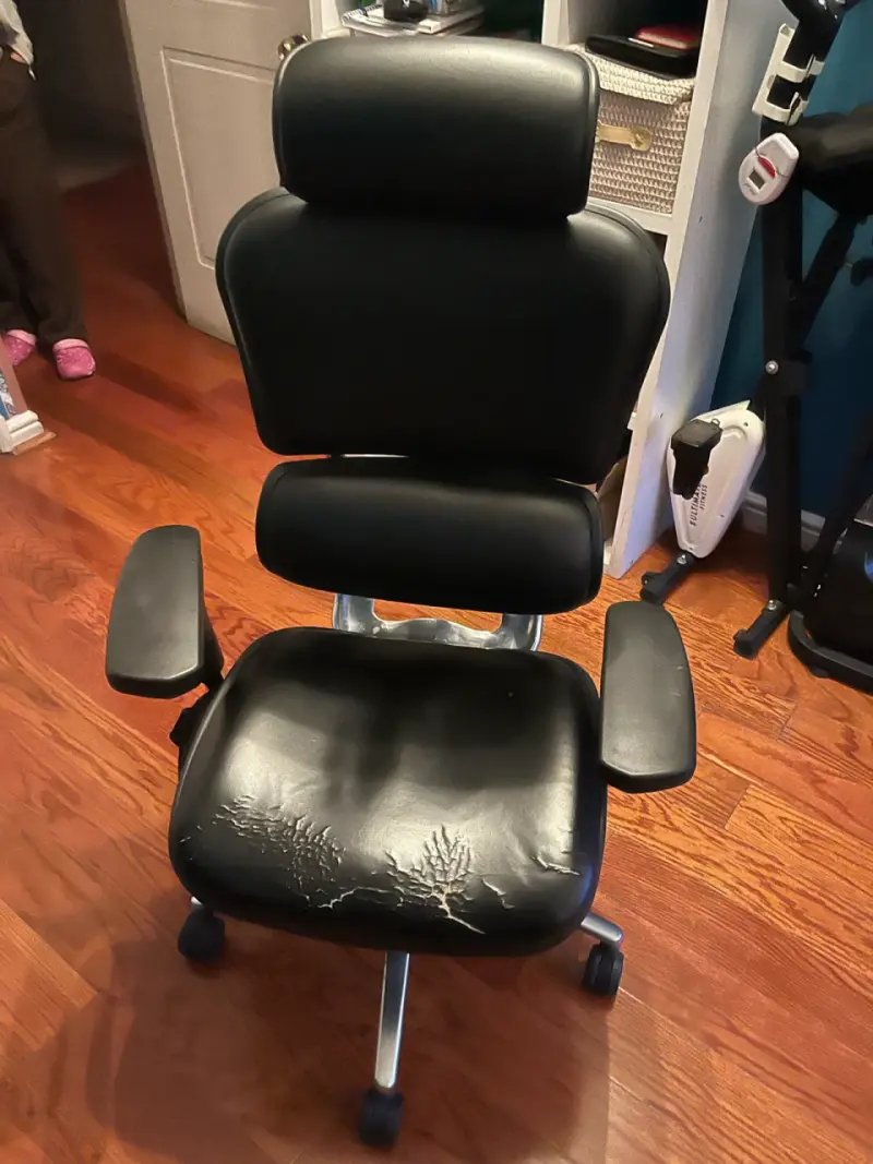 Silla ergonómica de oficina con respaldo ajustable - 2