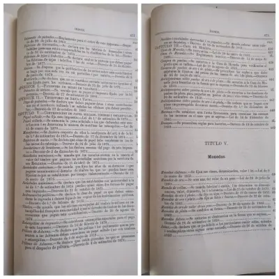 Libro antiguo La Lejislacion Chilena No Codificada Tomo IV - miniatura 4