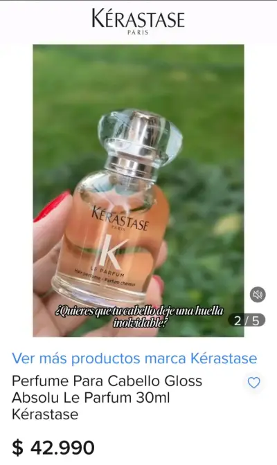Perfume para cabello Kérastase Gloss Absolu - miniatura 4