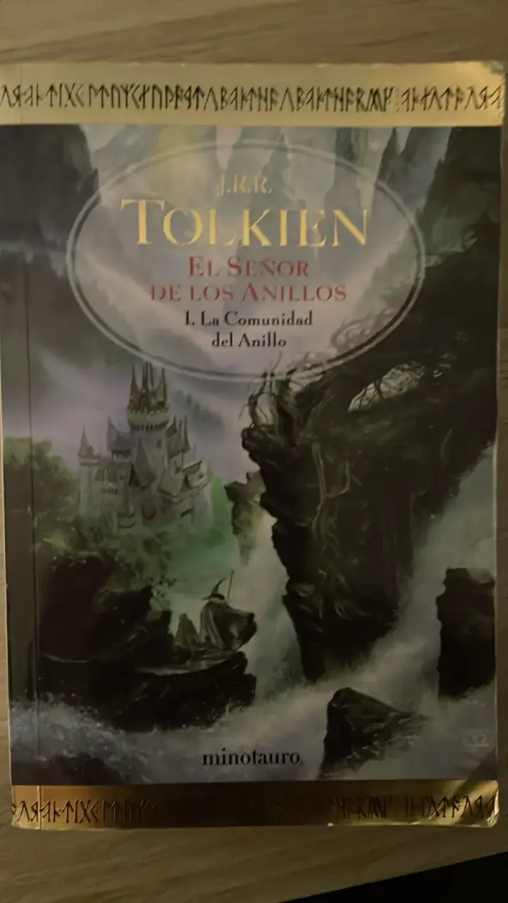 Libro El Señor de los Anillos - 1