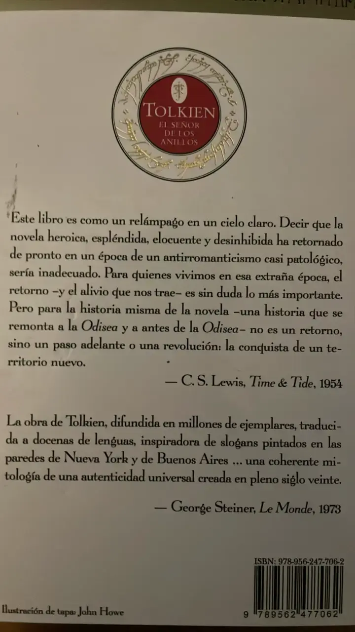 Libro El Señor de los Anillos - 3