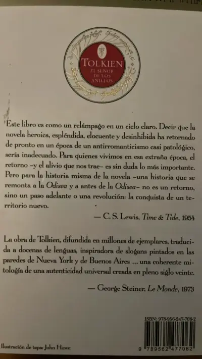 Libro El Señor de los Anillos - miniatura 3