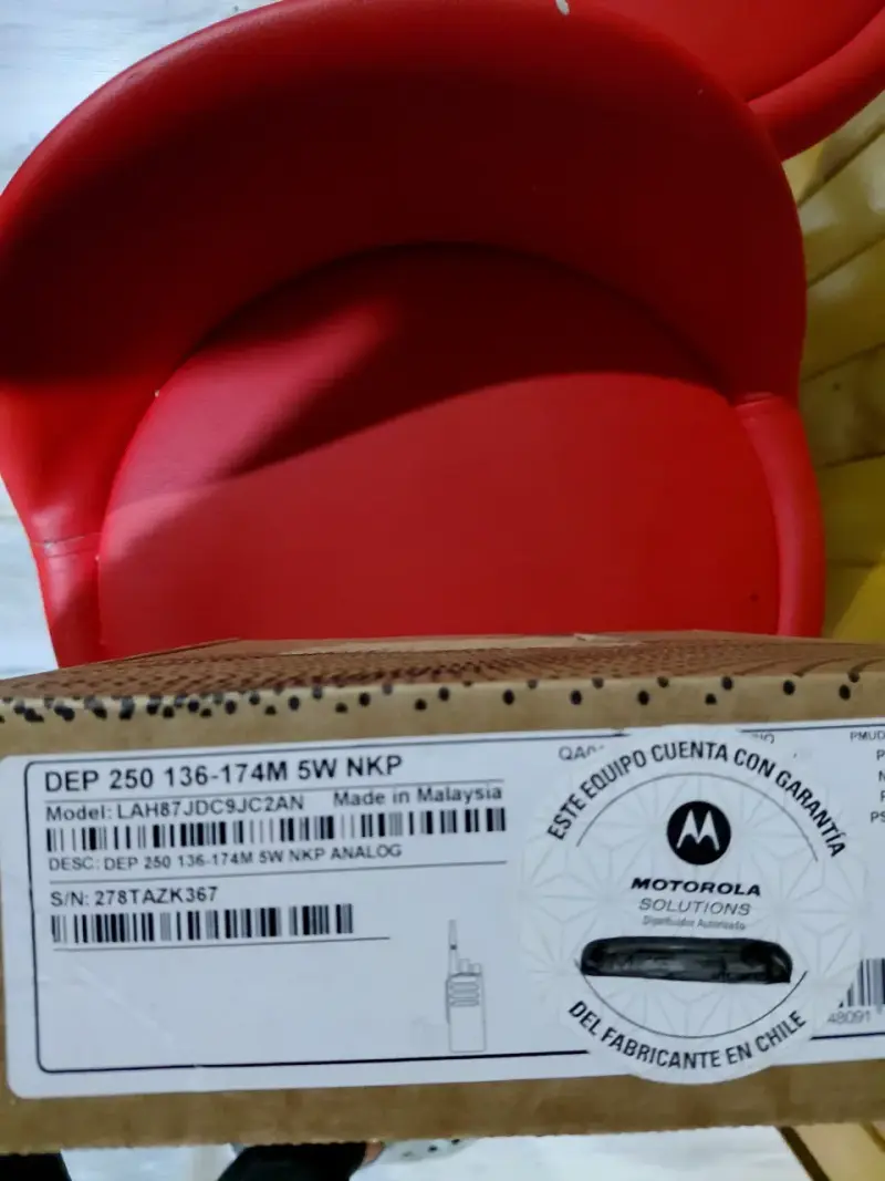 Radio Motorola DEP 250 5W NKP - 2