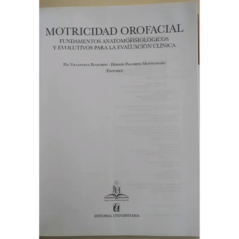 Libro Motricidad Orofacial Evaluación Clínica - 2