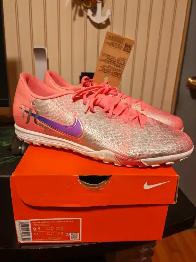 Zapatillas Nike Zoom Vapor 16 Academy TF Rosadas - miniatura 1