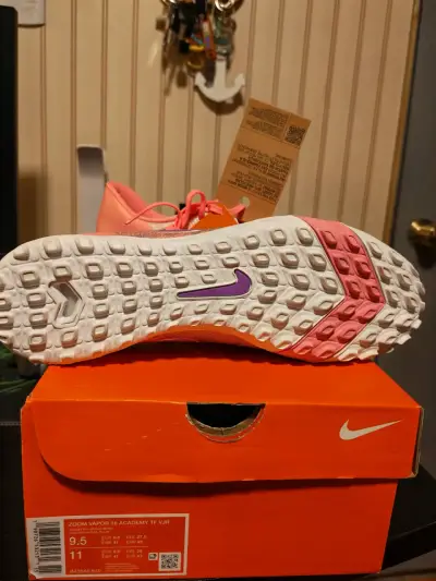Zapatillas Nike Zoom Vapor 16 Academy TF Rosadas - miniatura 2