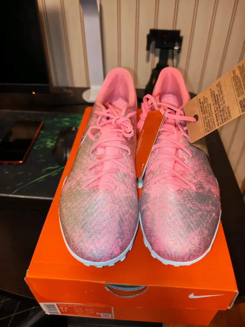 Zapatillas Nike Zoom Vapor 16 Academy TF Rosadas - 3