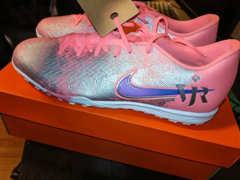 Zapatillas Nike Zoom Vapor 16 Academy TF Rosadas - 4