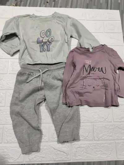 Conjunto de ropa para bebé Colloky 12-18 meses - miniatura 1