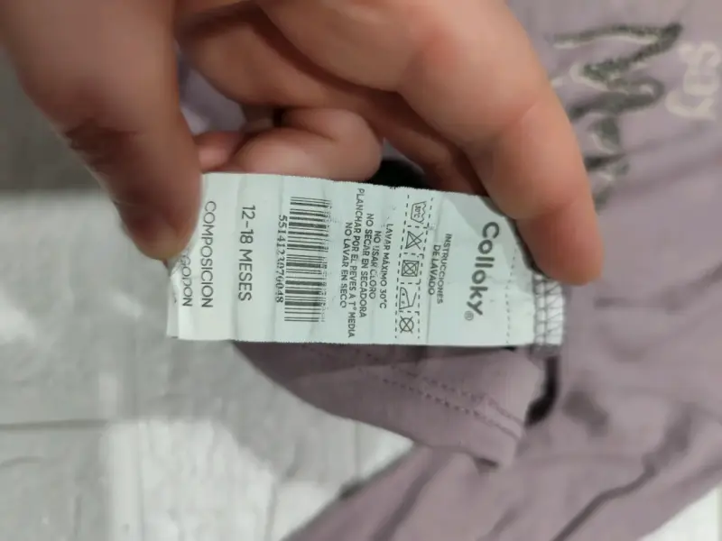 Conjunto de ropa para bebé Colloky 12-18 meses - 5