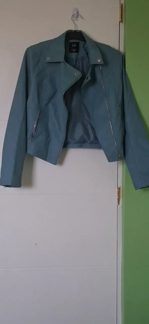 Chaqueta azul de mujer FIP con cierre