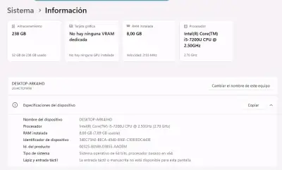 Laptop Lenovo ThinkPad L470 Intel Core i5 8GB RAM - miniatura 3