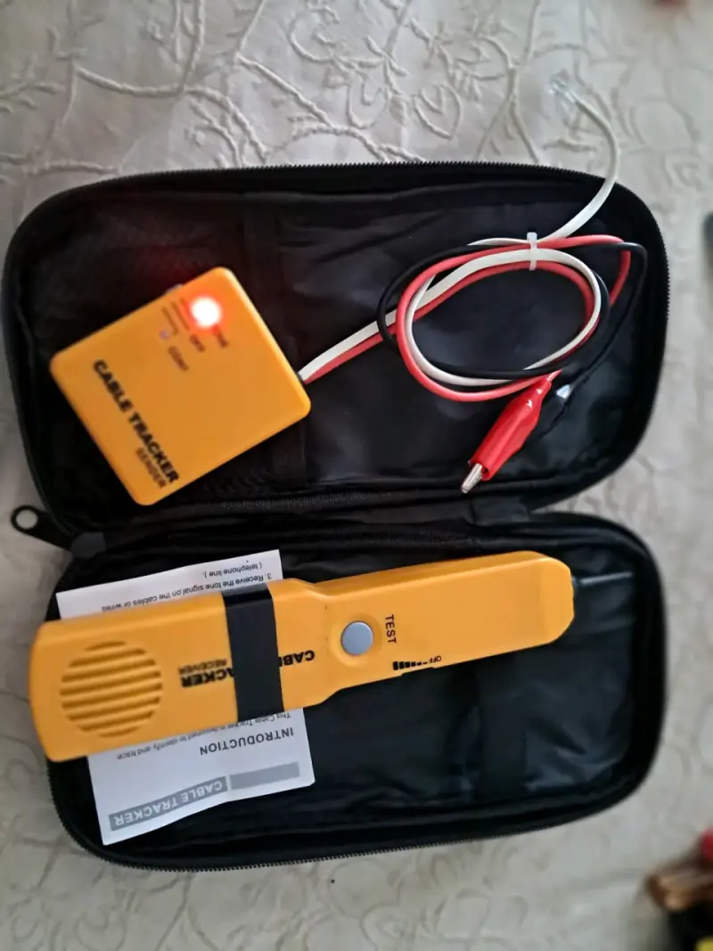 Rastreador de Cables con Probador de Red - 2