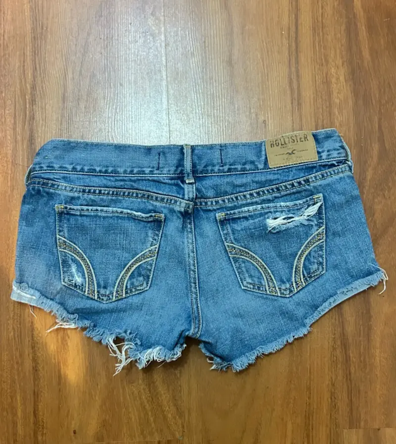 Shorts de mezclilla  Hollister para mujer - 3