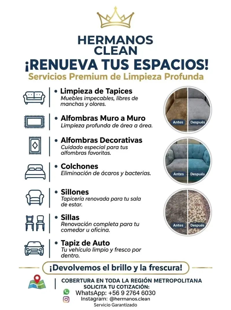 Limpieza de tapices a domicilio - 1