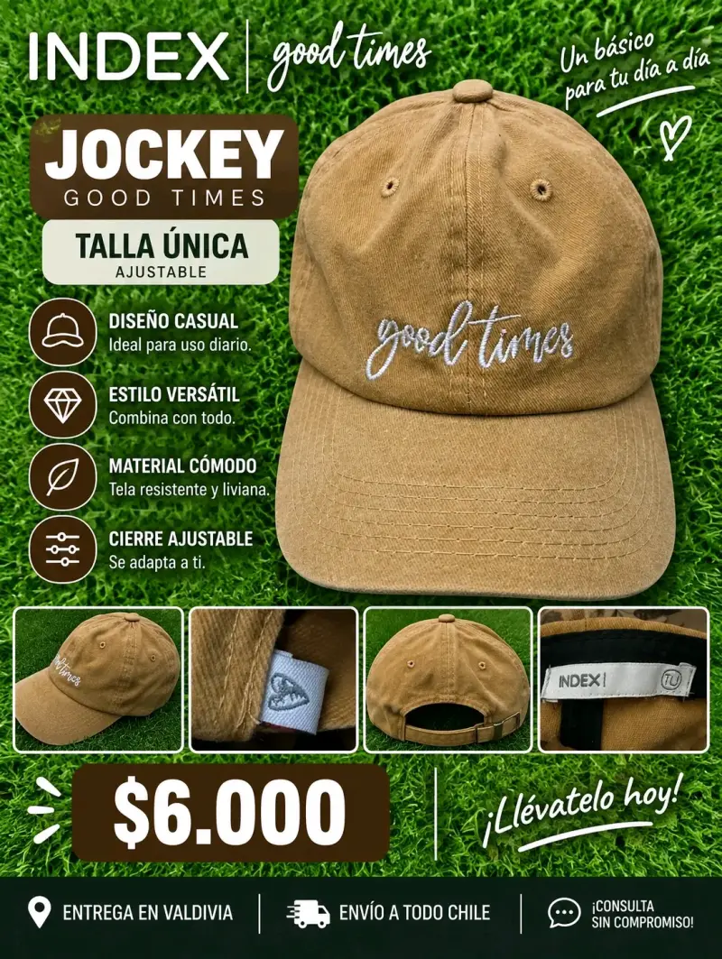 Jockey Index Good Times ajustable beige - 1