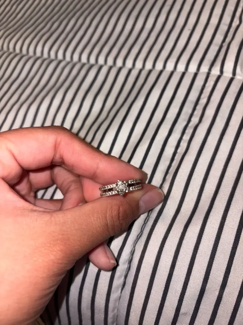 Anillo de plata 925 con circonitas brillantes - 4
