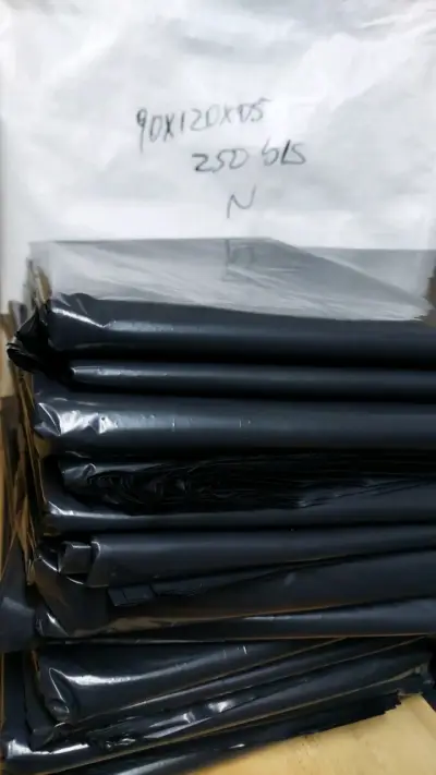 Bolsas de basura negras 90x120 cm - miniatura 2